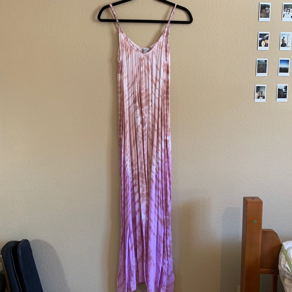 Tiare Hawaii Maxi Dress / purple tie dye maxi